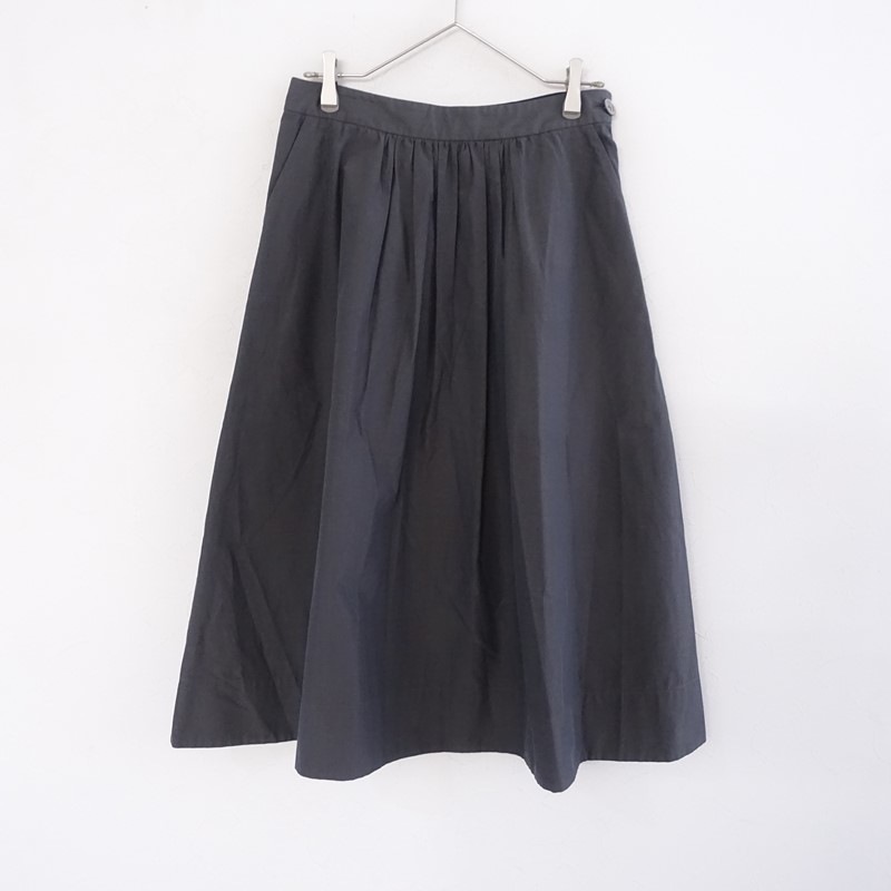 マーガレットハウエル MARGARET HOWELL フロントギャザーコットン