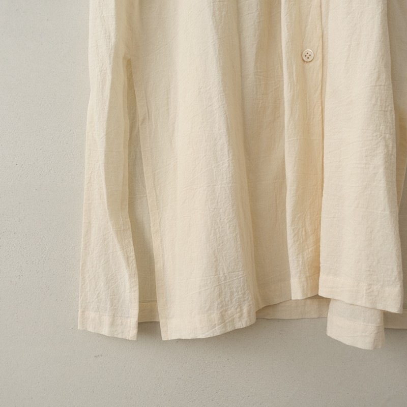 ������/���2���ۥ��ȥꥨ�ʥ륻 atelier naruse cotton boyle long shirt ����ĥ��ԡ���  F (25-2510-396)��91K52��