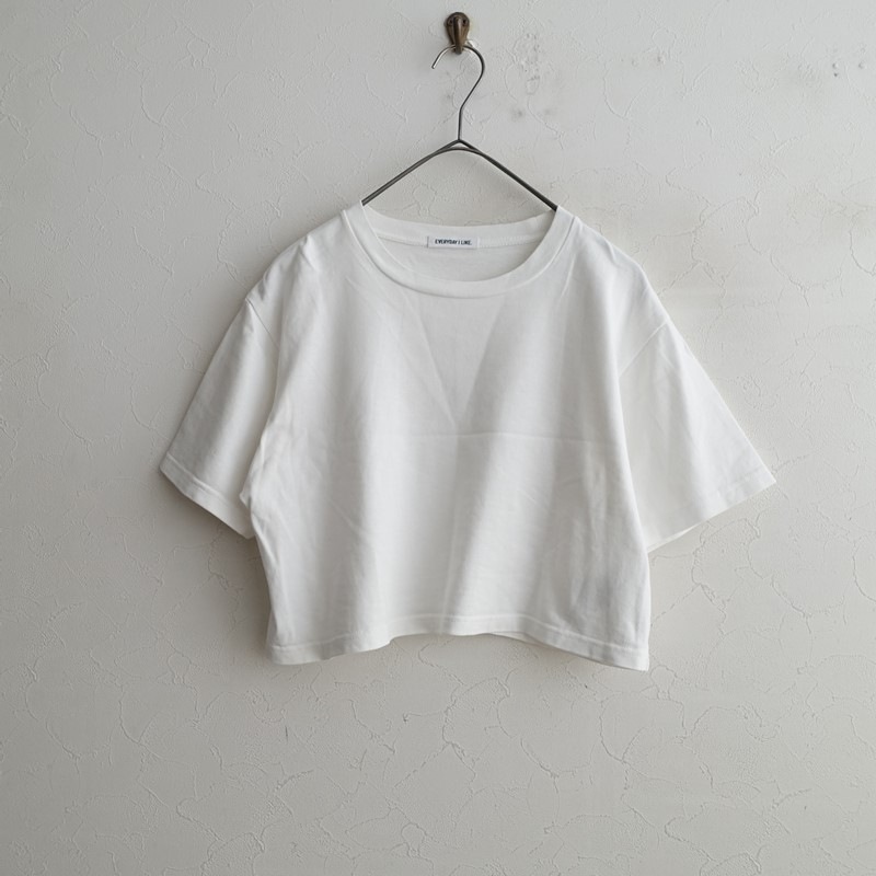 ��2023SS�ۥ�����ǥ������饤�� EVERYDAY I LIKE. Cropped T�����  - (1-2511-116)��03K52��
