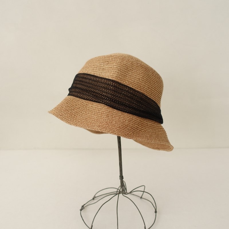 ��̤����/���2.4���ۥޥ��奢���� mature ha. paper abaca bucket hat   (ha5-2604-54)��51E62��