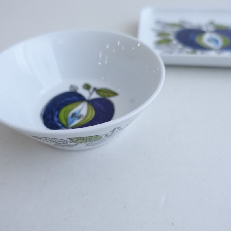 ���̲��ۥ����륹�ȥ��� Rorstrand Eden ���ǥ� ���������ץ졼�� 18cm �ܥ��� 13cm 2�����å�   (wa23-2509-93)��92J52��