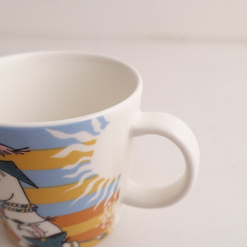 ���̲���2008ǯ�Ƶ�����/����ӥ� ARABIA MOOMIN MUG �ࡼ�ߥ�ޥ� on the beach   (wa5-2601-165)��80C62��