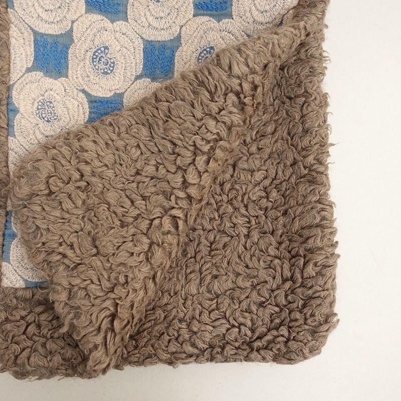 定価4.4万】ミナペルホネン mina perhonen rosas ボアマフラー (st85