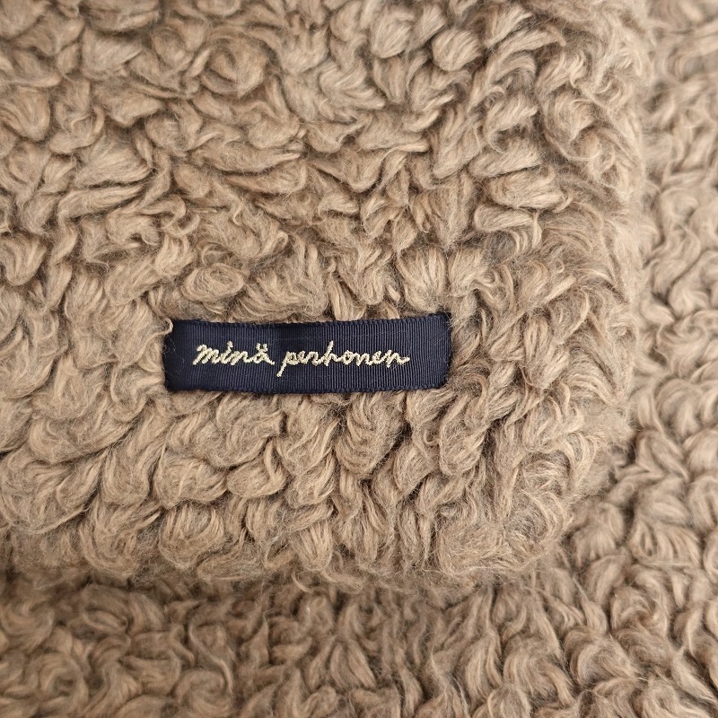 定価4.4万】ミナペルホネン mina perhonen rosas ボアマフラー (st85