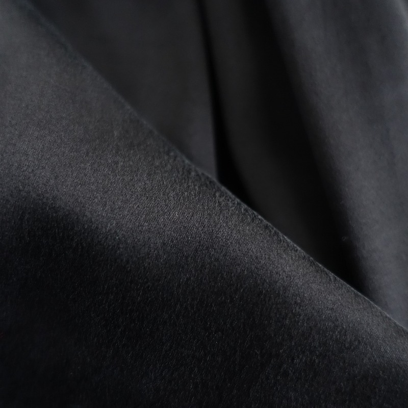 6.3ۥ桼쥹 humoresque washed silk satin gather skirt  M (sk2-2504-283)11E52