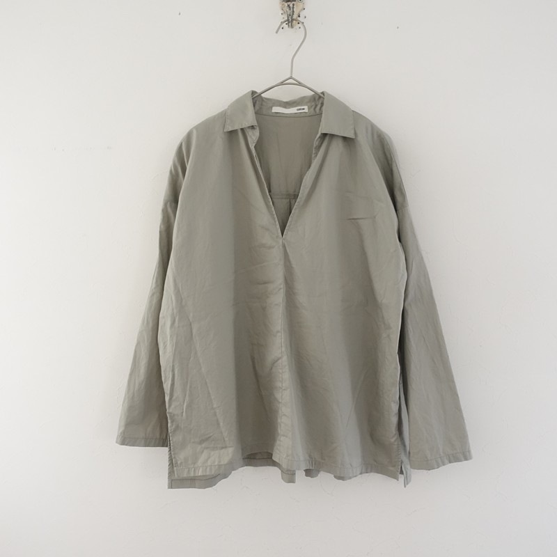 定価2万】エヴァムエヴァ evam eva Skipper Shirt スキッパーシャツ