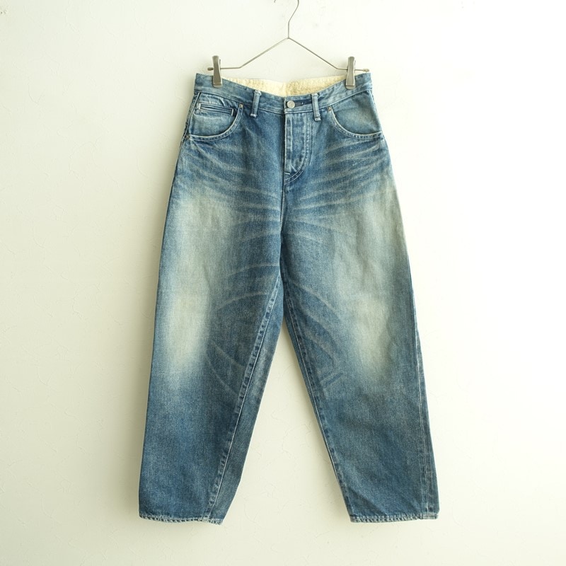 定価3.9万】ミナペルホネン mina perhonen alwaysロールアップデニム