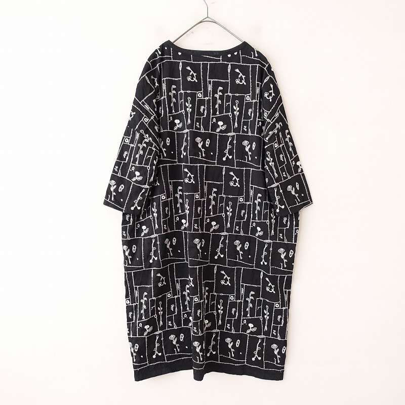 レア　ミナペルホネン　flost garden ワンピース　40 美品/定価9.4万】ミナペルホネン mina perhonen frost garden