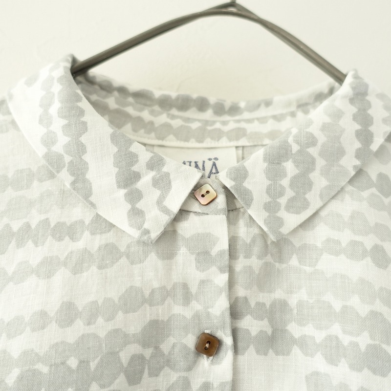 �����3.4���ۥߥʥڥ�ۥͥ���ɥ꡼ mina perhonen laundry sea garden ��ͥ�֥饦��  38 (27-2411-152)��52L42��