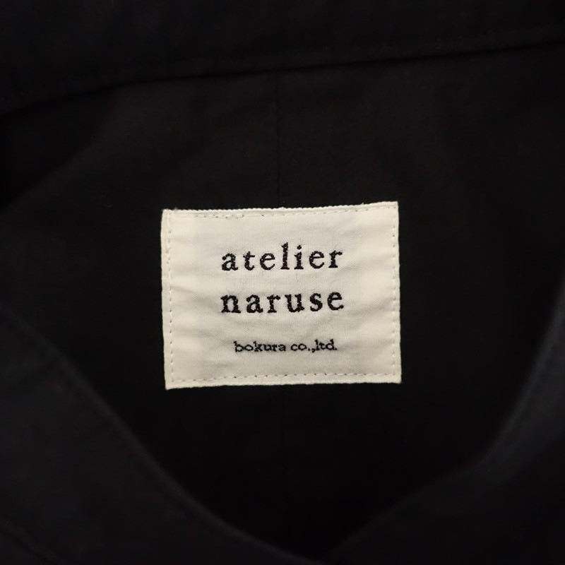 ������/���2.5���ۥ��ȥꥨ�ʥ륻 atelier naruse cotton typeriter long shirt ����ĥ��ԡ���  F (25-2606-210)��01G62��