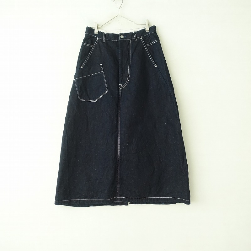 美品/定価4.2万】ミナペルホネン mina perhonen always デニムロング
