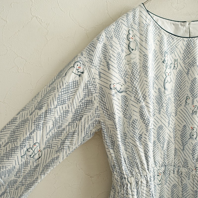 ڥå/2023AW/3.8ۥߥʥڥۥͥ mina perhonen lumiukko åɥ쥹  å 150/12Y (25-2510-31)20K52