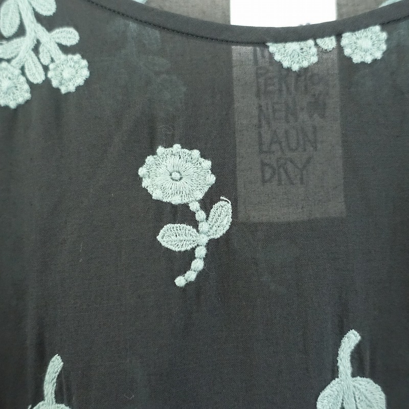 6.3ۥߥʥڥۥͥɥ꡼ mina perhonen laundry bonheur EMBѥե꡼֥ԡ  40 (2-2504-645)80F52