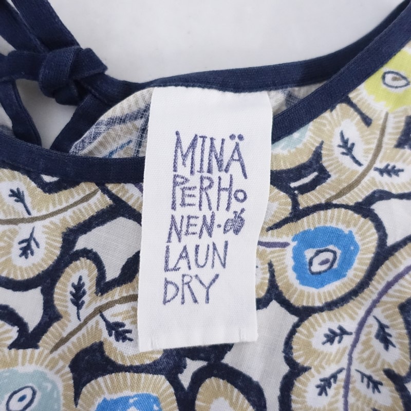 �ߥʥڥ�ۥͥ���ɥ꡼ mina perhonen laundry Hanna �ץ��ȥΡ�����ץ륪���С�  38 (25-2603-80)��62C62��