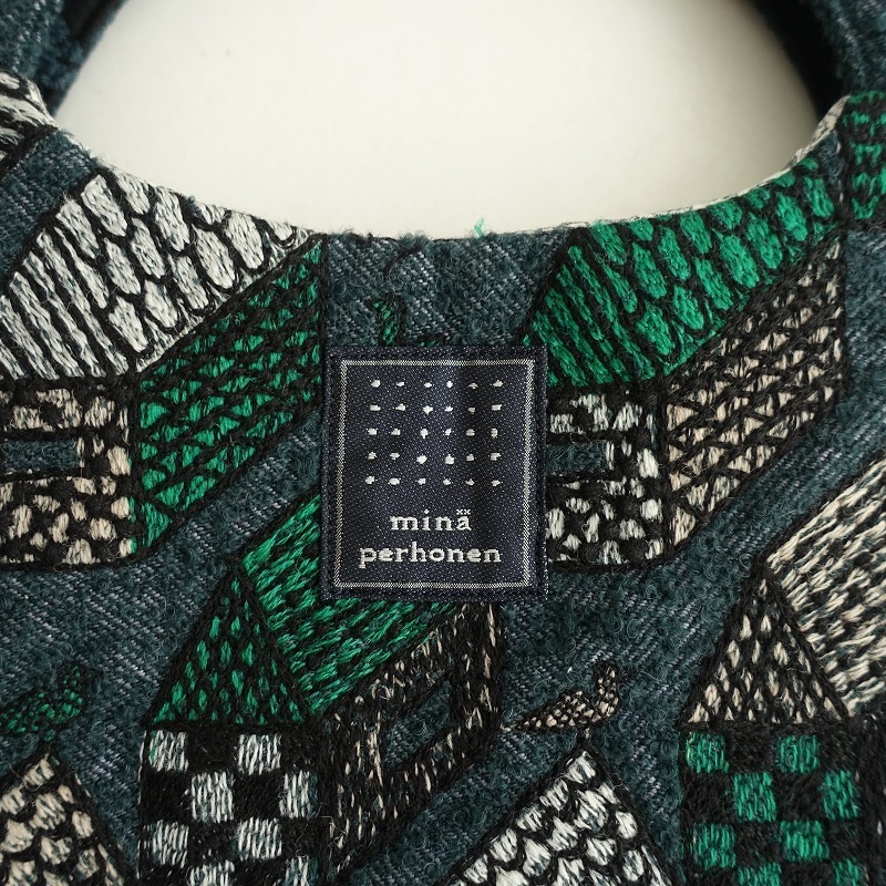 ミナペルホネン mina perhonen village エッグバッグ (ba11-2409-40 