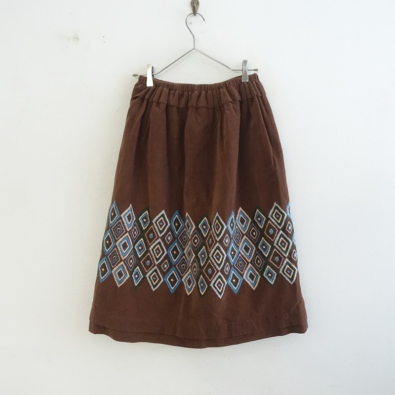 �ߥʥڥ�ۥͥ���ɥ꡼ mina perhonen laundry flower diamond�����ǥ����EMB���㥶����������  36 (sk2-2603-664)��72D62��