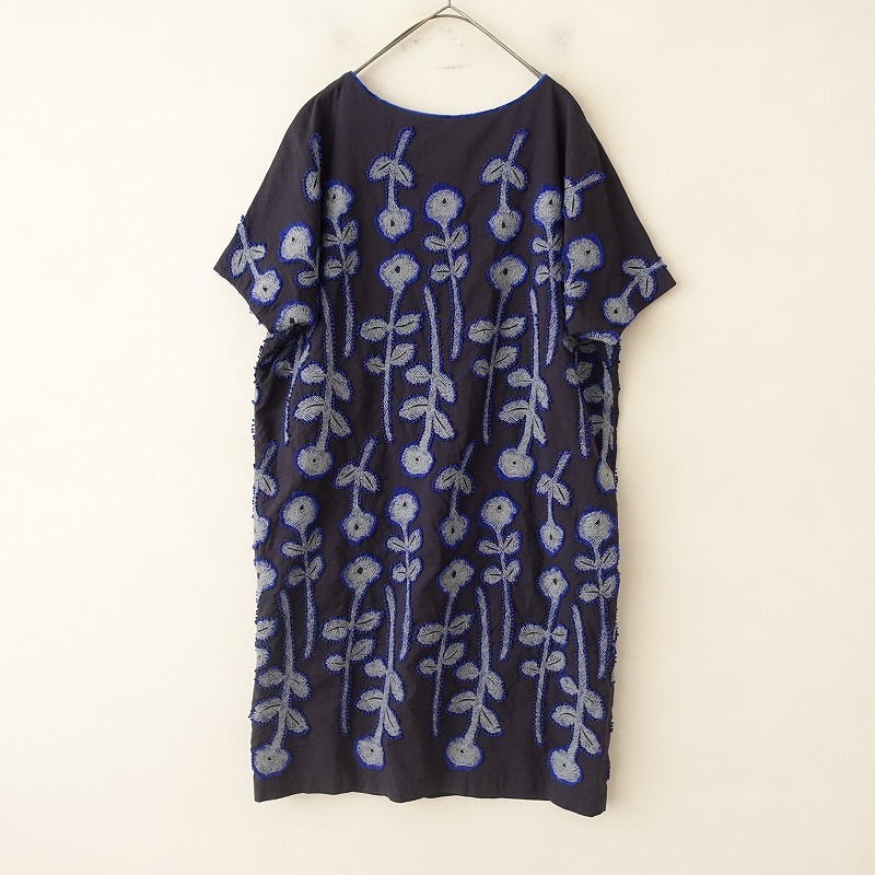 ミナペルホネン frost garden 七分丈、ひざ丈ワンピース ミナペルホネン frost garden 七分丈、ひざ丈ワンピース