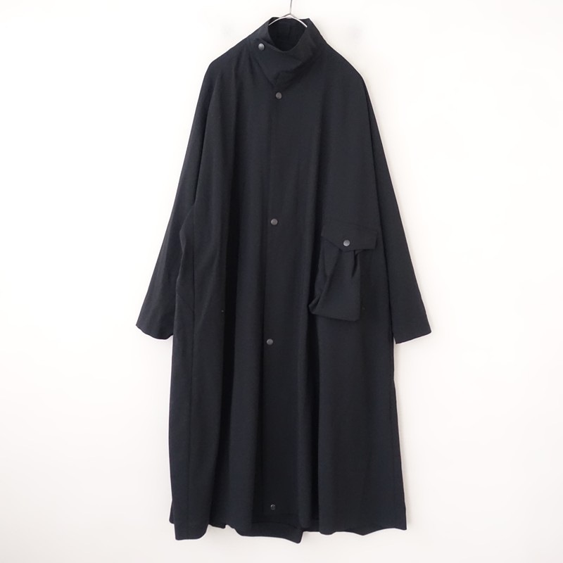 定価7.1万】ハイク HYKE STRETCH TROPICAL MILITARY COAT ストレッチ
