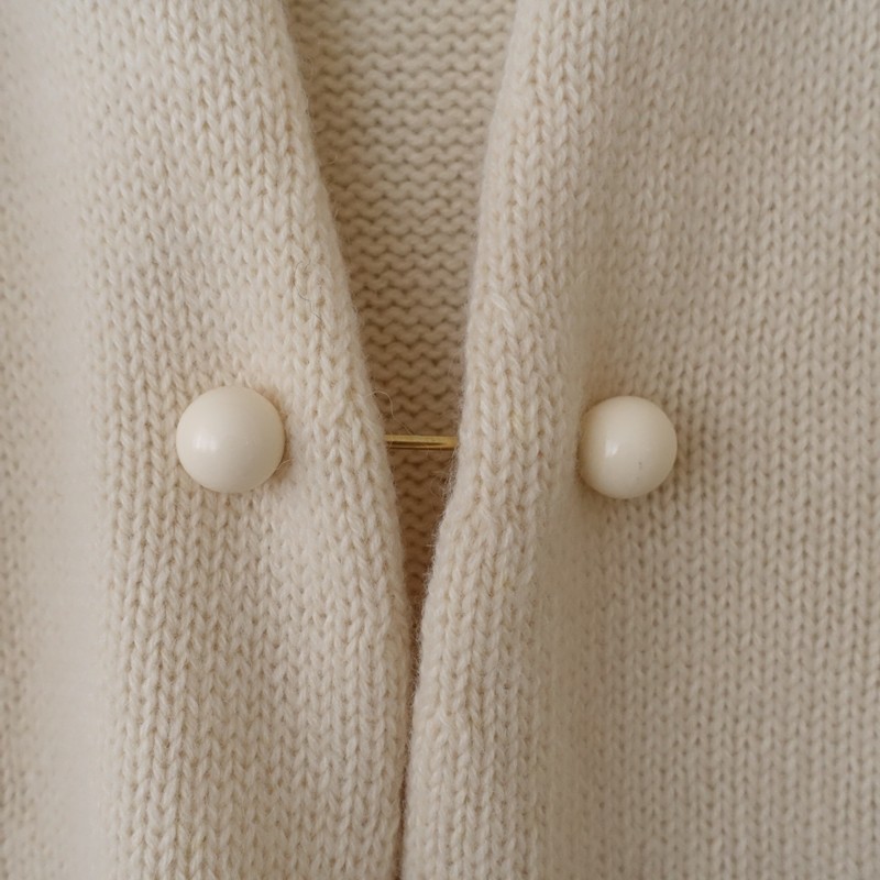 ���ե�󥻥��󥿥� Lin francais d��antan Degas wool knit cardigan  - (25-2601-595)��12B62��