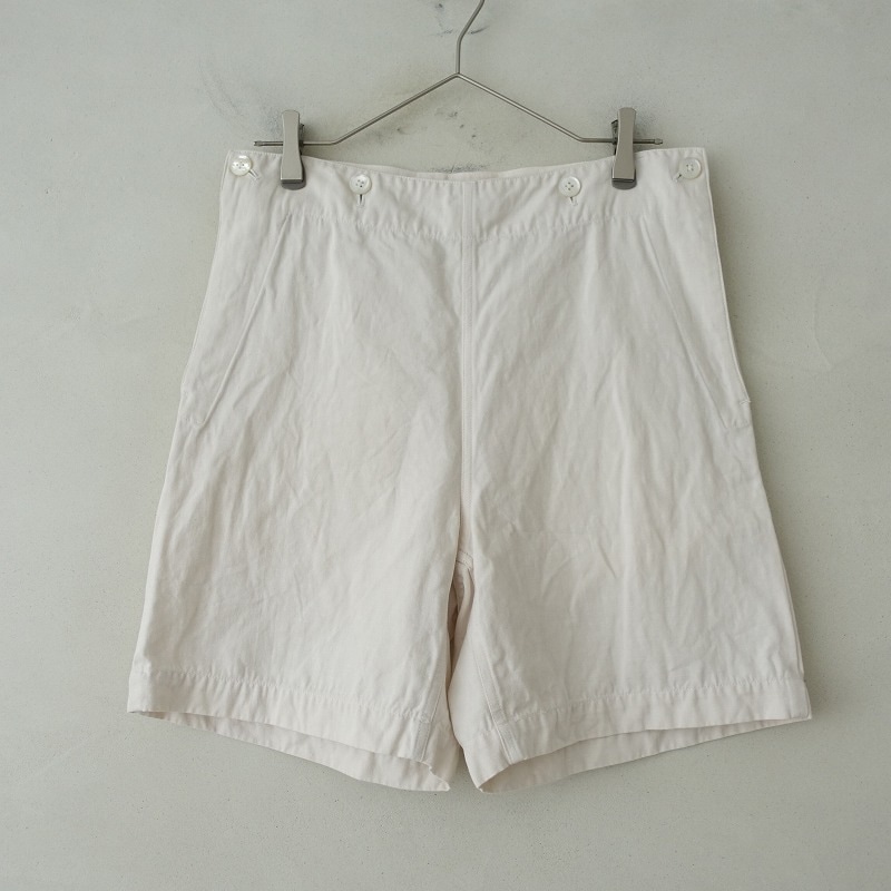 トゥジュー TOUJOURS コットンリネンショートパンツ 1 (25-2503