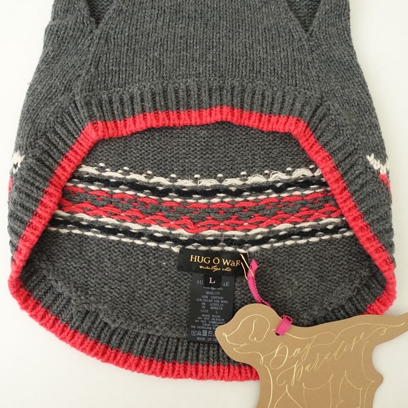 �����1.1���ۥϥ������ Hug O War Dog �Υ�ǥ��å����˥å�L   (ac7-2511-36)��92K52��