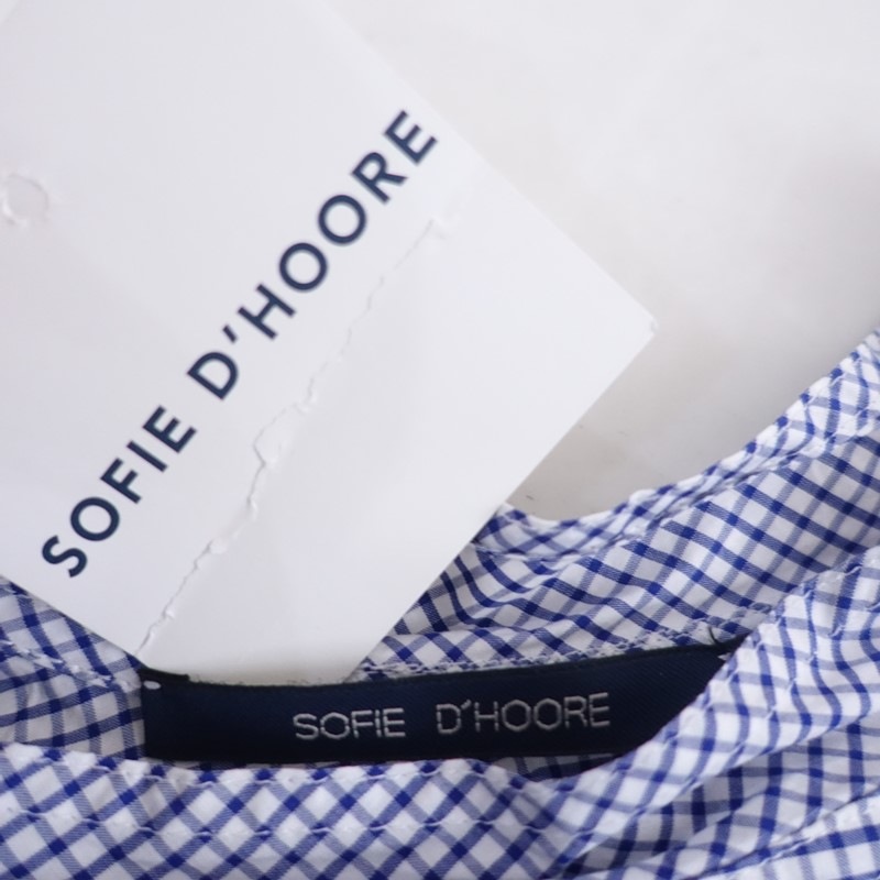������/���9.8���ۥ��ե����ɡ��� SOFIE D��HOORE Dui Dress �����å����ԡ���  34 (k1-2604-101)��50E62��