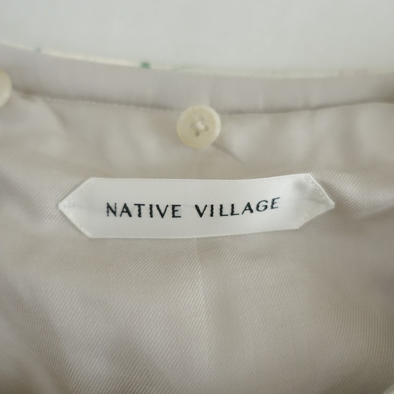 ��̤����/2025AW/���9.4���ۥͥ��ƥ��֥�����å� NATIVE VILLAGE ����ȥ֥륾��a silent poem  F (jk2-2604-309)��31E62��