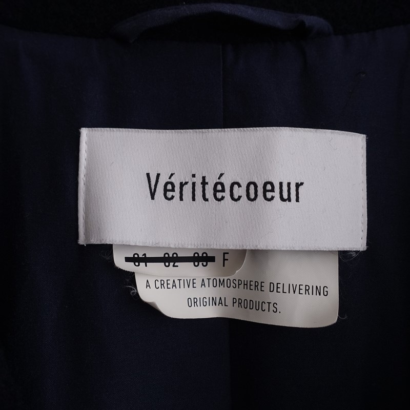 �����4.4���ۥ�����ƥ����� Veritecoeur Wool single long coat �����륷�󥰥���󥰥�����  F (jk1-2601-23)��10B62��