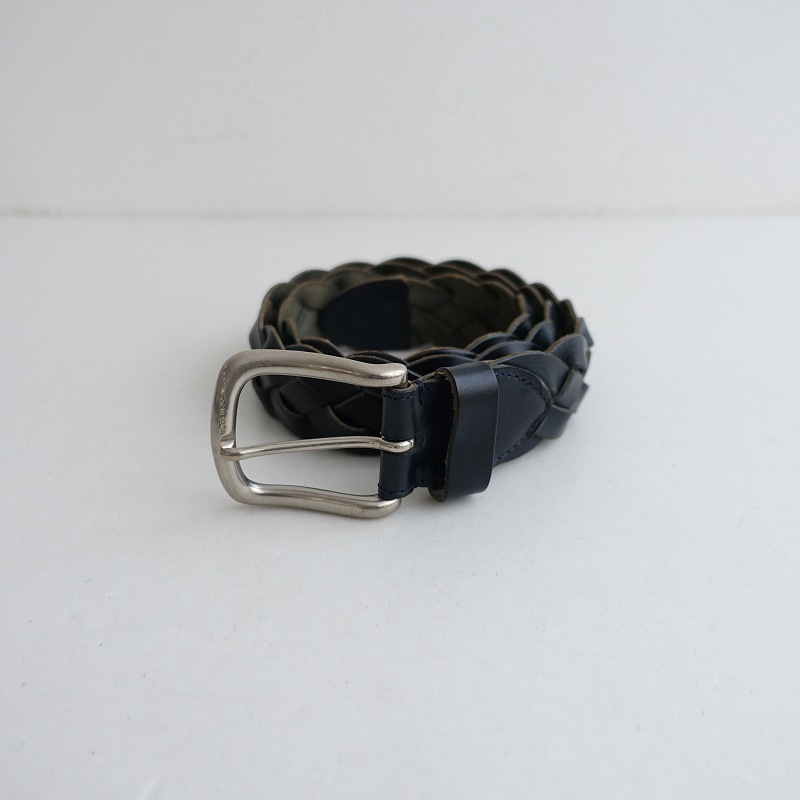 オールドマンズテーラーブラックレザーベルト no. 331 オールドマンズ