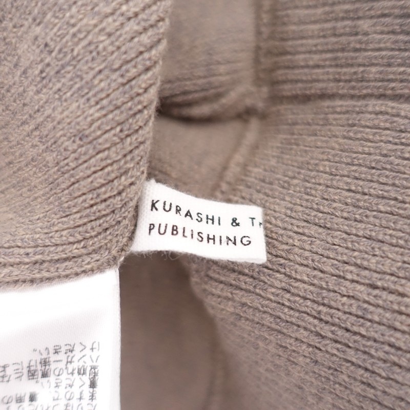 ������/2025AW�ۥ��饷&�ȥ�åץ��ѥ֥�å��� KURASHI & Trips PUBLISHING ���ä��ꥷ�륨�åȤΥ˥åȥѥ��  M (25-2601-392)��90B62��