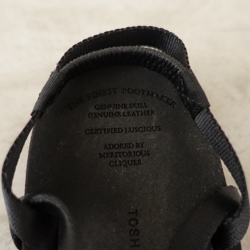 �����1.8���ۥӥ塼�ƥ��ե륷�塼�� TOSHINOSUKE TAKEGAHARA BEAUTIFUL SHOES �٥��եåȥ������ 240��245/24  240��245 (sh10-2508-26)��92H52��