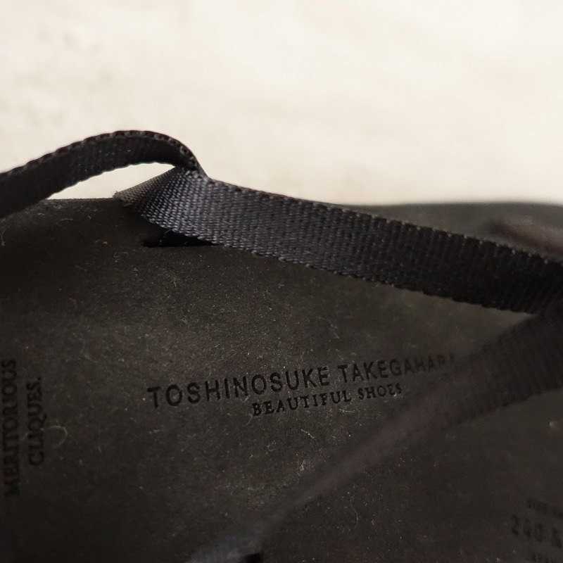 �����1.8���ۥӥ塼�ƥ��ե륷�塼�� TOSHINOSUKE TAKEGAHARA BEAUTIFUL SHOES �٥��եåȥ������ 240��245/24  240��245 (sh10-2508-26)��92H52��