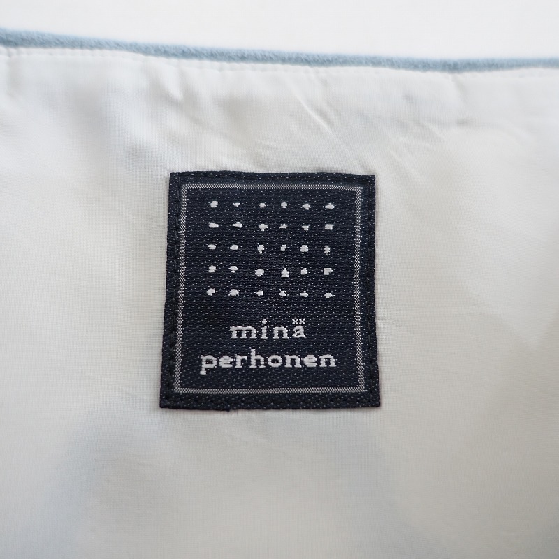ミナペルホネン mina perhonen miroir 刺しゅうスカート 36 (jsk1-2501  