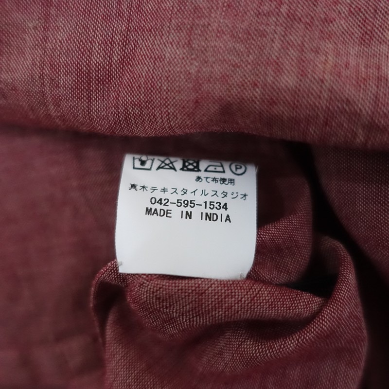 ���� �ƥ��������� �������� MAKI TEXTILE STUDIO ���åȥ�Ρ����꡼�֥֥饦��   (2-2604-60)��10E62��