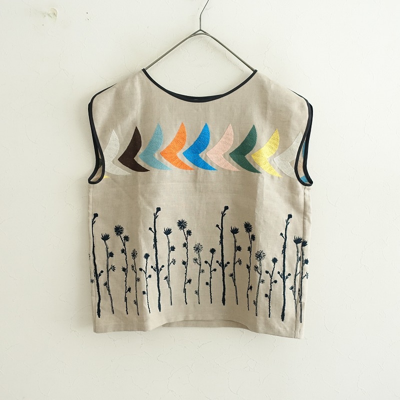 ̤/2025SS/30ǯ/4.4ۥߥʥڥۥͥ mina perhonen noppara+bird ֥饦  40 (25-2509-224)30J52