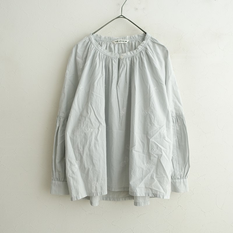 定価3.8万】ミナペルホネン mina perhonen choucho コットン刺しゅう