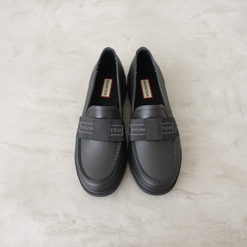 ��̤���ѡۥϥ󥿡� HUNTER W REFINED BOW PENNY LOAFER �쥤�󥷥塼�� UK6/EU39/US8/24.5  UK6/EU39/US8 (sh10-2605-17)��62E62��