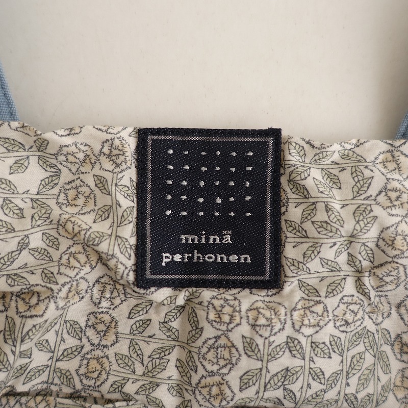 定価1.4万】ミナペルホネン mina perhonen windパニーニバッグ (ba7