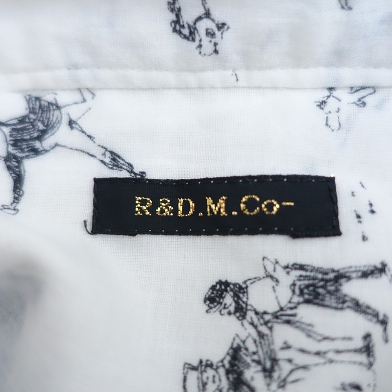 ������ɥޥ󥺥ơ��顼 R&D.M.Co- SNOW DIARY LONG SHIRT �ץ��ȥ���ĥ��ԡ���  - (25-2606-434)��41G62��