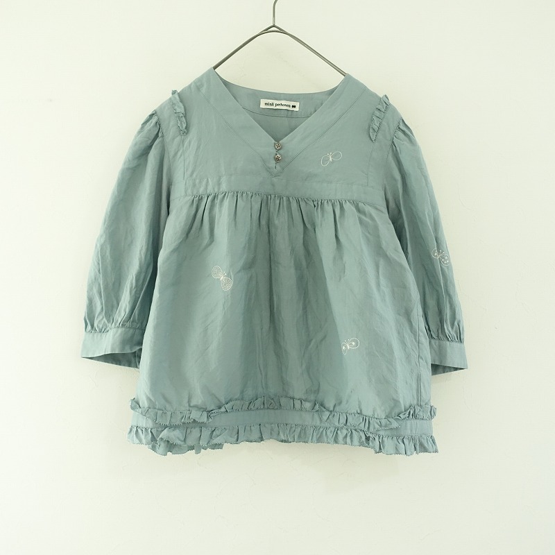 ��2023SS/���5.5���ۥߥʥڥ�ۥͥ� mina perhonen choucho�ե��Ȥ��ѥե��꡼�֥֥饦��  38 (2-2409-82)��20J42��