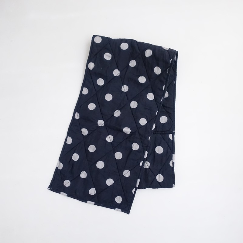 �����ʡ�2024AW/�᥾��ɥ����� maison de soil PADDED SILK DOT MUFFLER �ޥե顼   (st10-2604-23)��03D62��