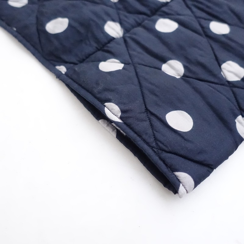 �����ʡ�2024AW/�᥾��ɥ����� maison de soil PADDED SILK DOT MUFFLER �ޥե顼   (st10-2604-23)��03D62��