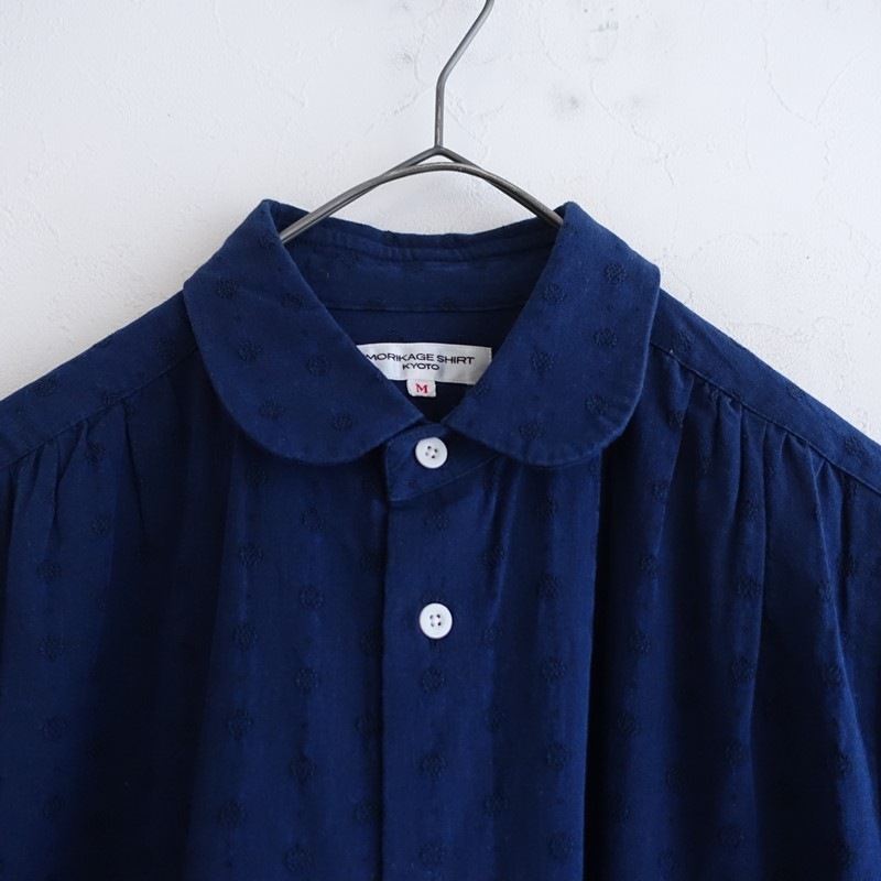 ��ꥫ������� MORIKAGE SHIRT KYOTO �ɥåȥ��㥫���ɥ������ȥ��㥶������ĥ��ԡ���  M (2-2512-565)��32A62��