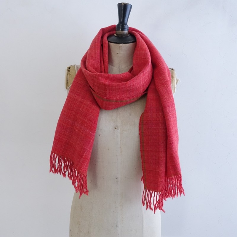 �����2.2���ۥ��å� Rocca Hand woven scarf ���ȡ���   (st10-2604-22)��03D62��