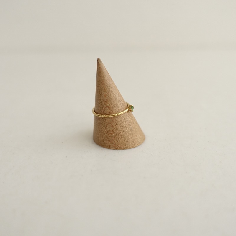 ʡۥ奤 Ryui Twig+ green garnet  K18 11   (ac84-2508-118)82I52