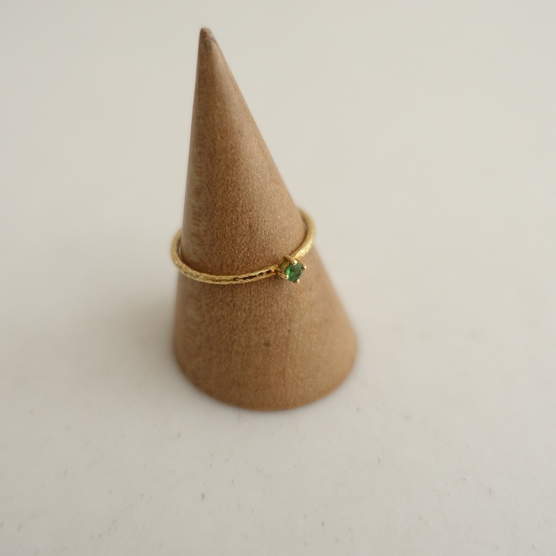 ʡۥ奤 Ryui Twig+ green garnet  K18 11   (ac84-2508-118)82I52