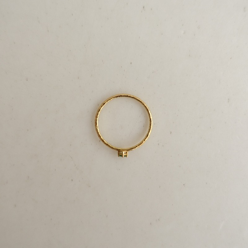 ʡۥ奤 Ryui Twig+ green garnet  K18 11   (ac84-2508-118)82I52