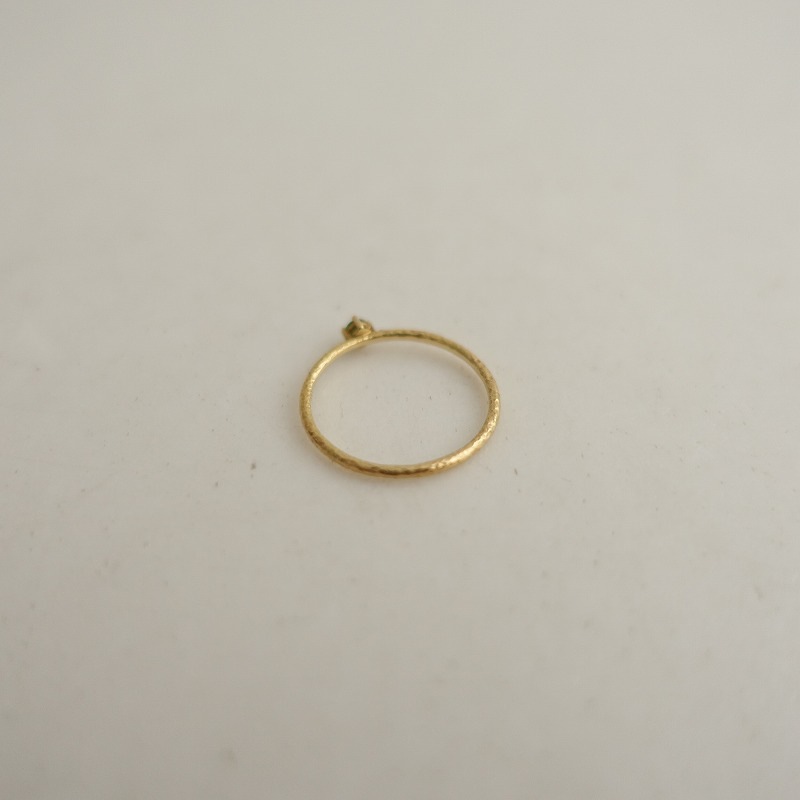 ʡۥ奤 Ryui Twig+ green garnet  K18 11   (ac84-2508-118)82I52