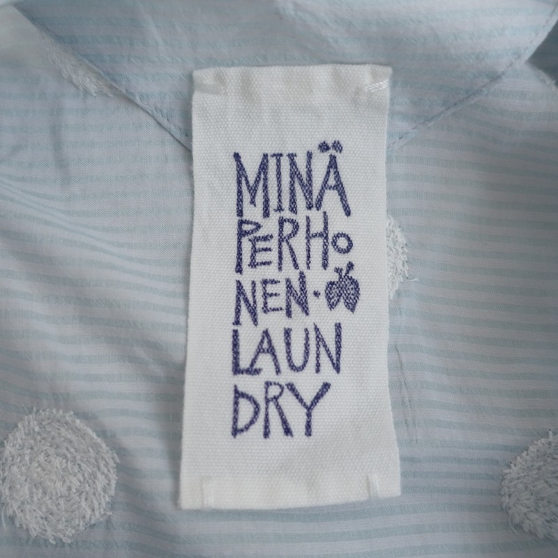 ߥʥڥۥͥɥ꡼ mina perhonen laundry vapor Vͥå磻ɥԡ 36  36 (85-2505-34)90F52