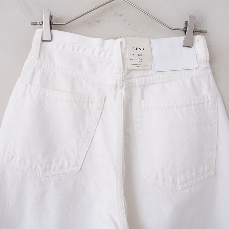 �����2.4���ۥ�� LENO & CO KAY HIGH WAIST JEANS �ۥ磻�ȥǥ˥�ѥ��  02 (25-2512-164)��30A62��